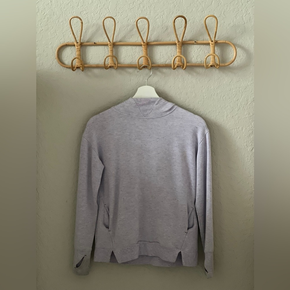 Sportswear purple hoody